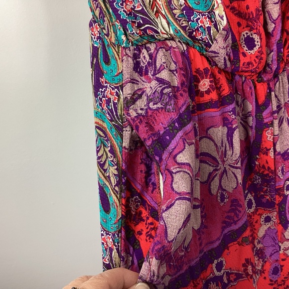 Free People Carmen Print Jumpsuit Size Small - Picture 6 of 12